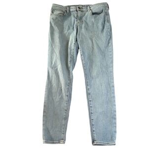 Gap Legging Skimmer Skinny Jeans Womens Size 10/30R‎ Light Blue Denim